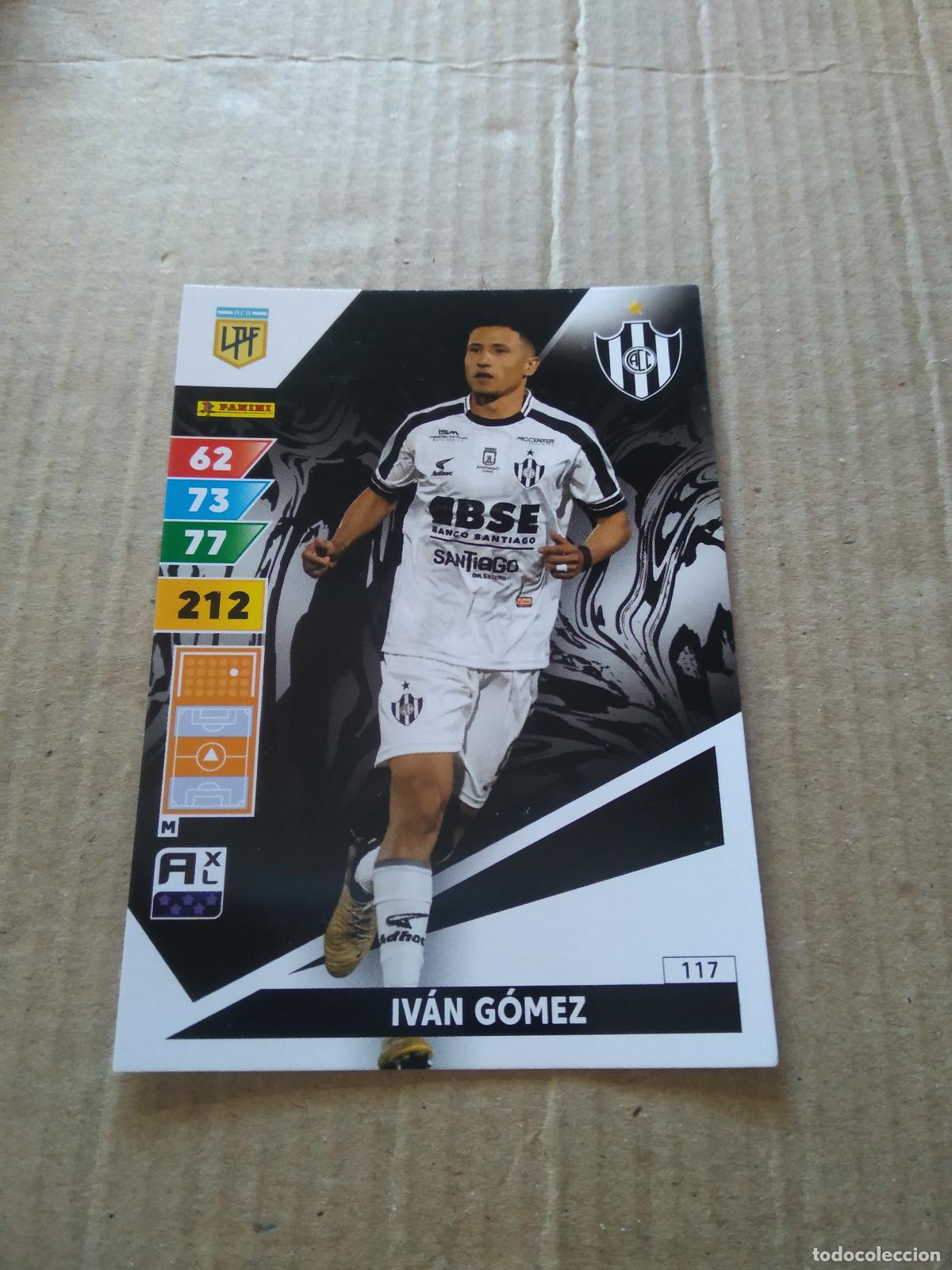 Fu&szlig;ball-Sticker: 117 IVAN GOMEZ CENTRAL CORDOBA CROMO FUTBOL PANINI ARGENTINO 2025 LIGA ARGENTINA ADRENALYN