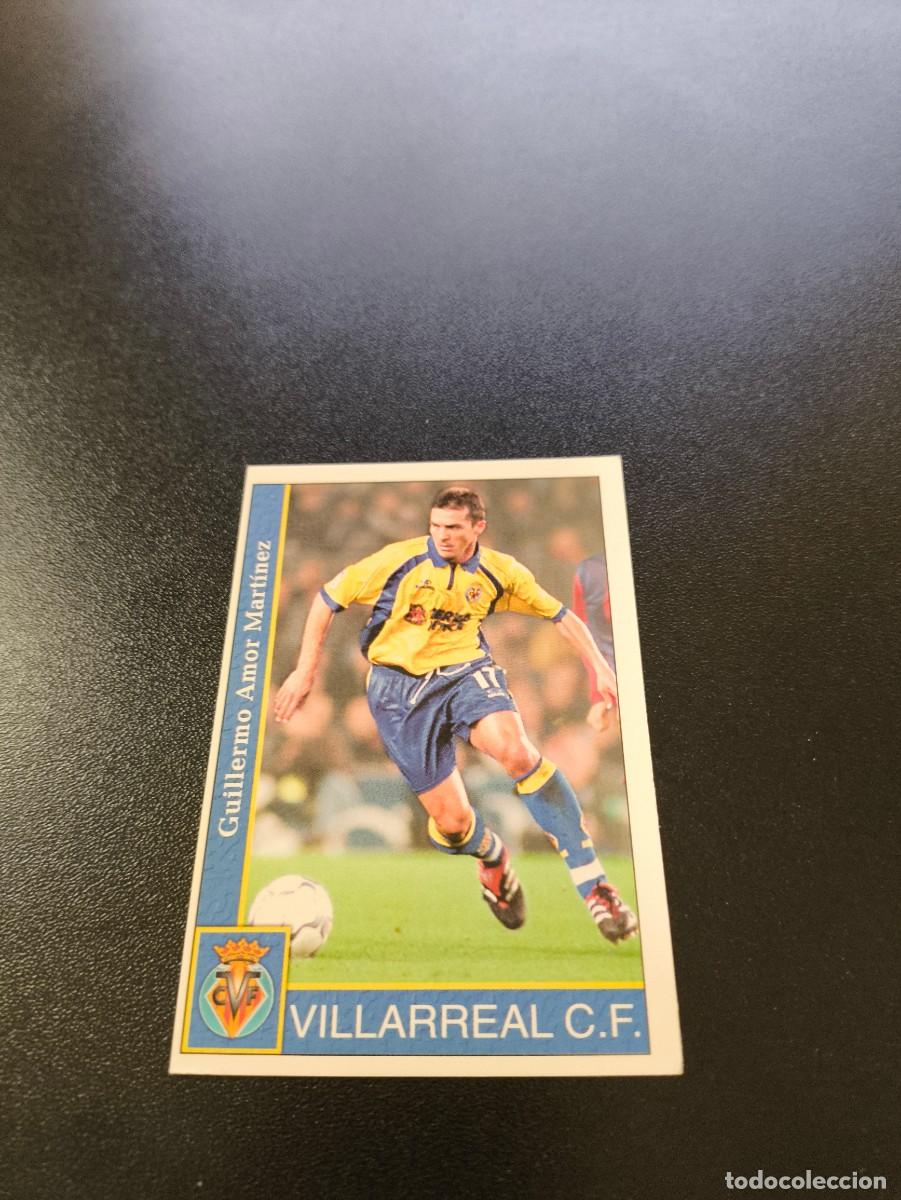 Cromos de F&uacute;tbol: 137 Amor VILLARREAL MUNDICROMO FICHAS LIGA 2001 2002 01 02 NO PANINI ESTE