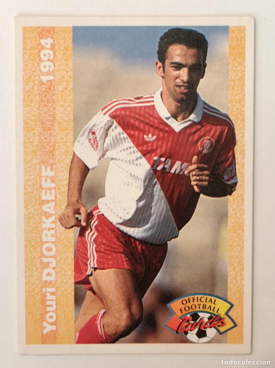 Cromos de F&uacute;tbol: #117 YOURI DJORKAEFF (MONACO) FOOTBALL CARD 1993/1994 PANINI
