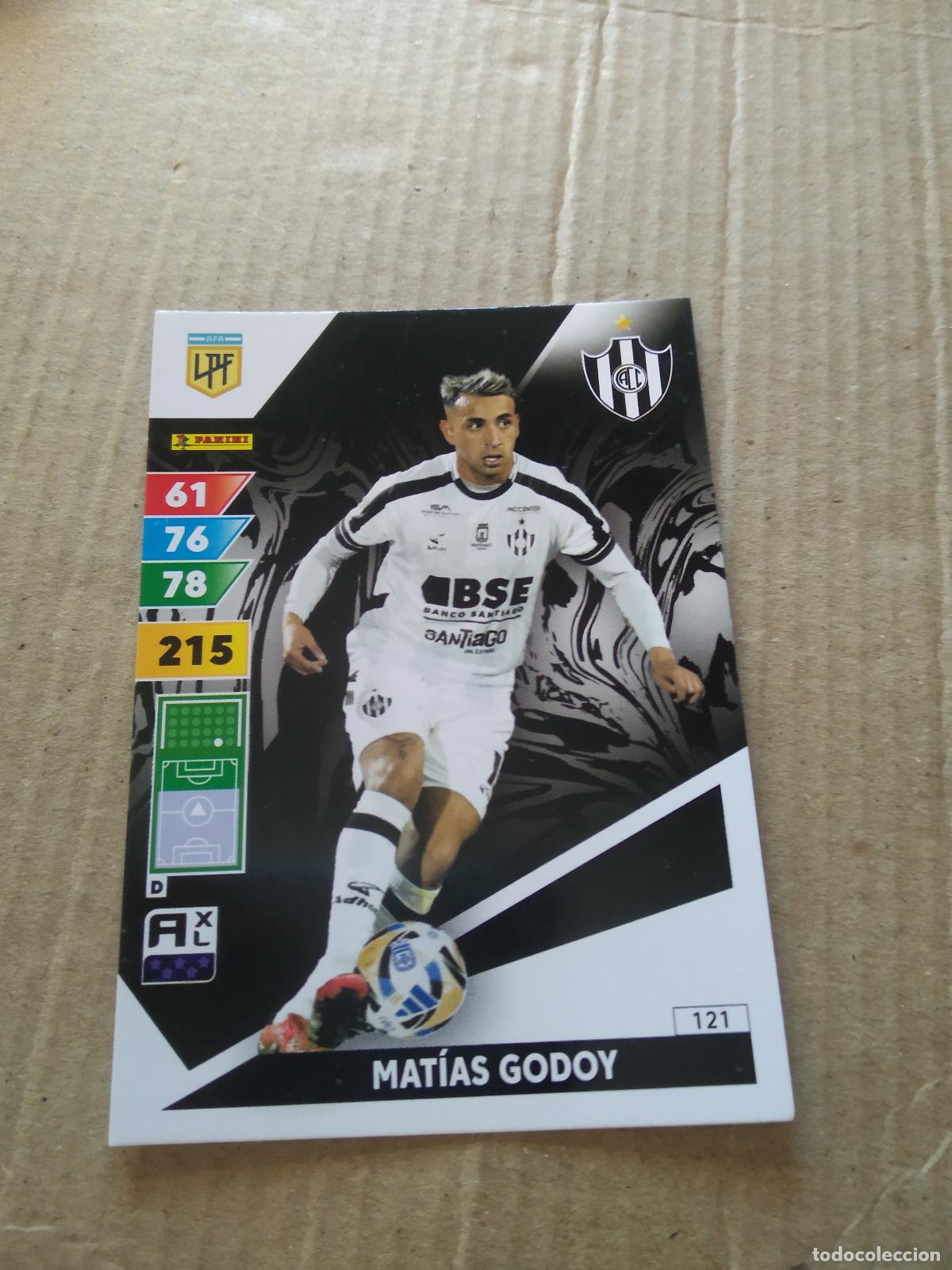 Cromos de F&uacute;tbol: 121 MATIAS GODOY CENTRAL CORDOBA CROMO FUTBOL PANINI ARGENTINO 2025 LIGA ARGENTINA ADRENALYN