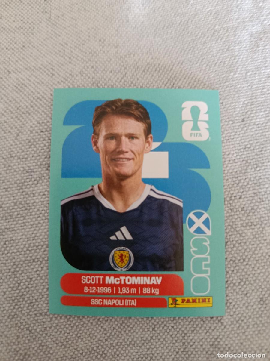 Cromos de F&uacute;tbol: Panini Mundial 2026 Estados Unidos-Mexico. 11- McTominay. Escocia. Nunca pegado.