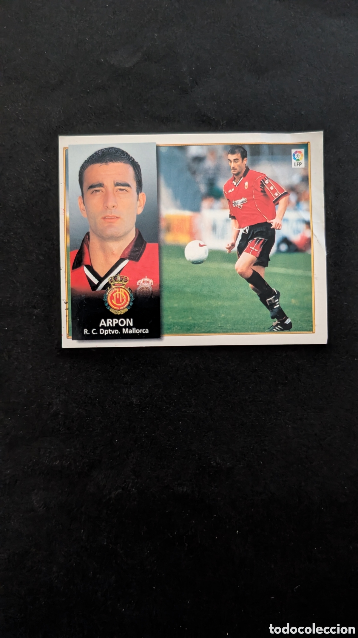 Cartes &agrave; collectionner de Football: ARPON MALLORCA COLOCA LIGA ESTE 1998/99 98 99 VENTANILLA