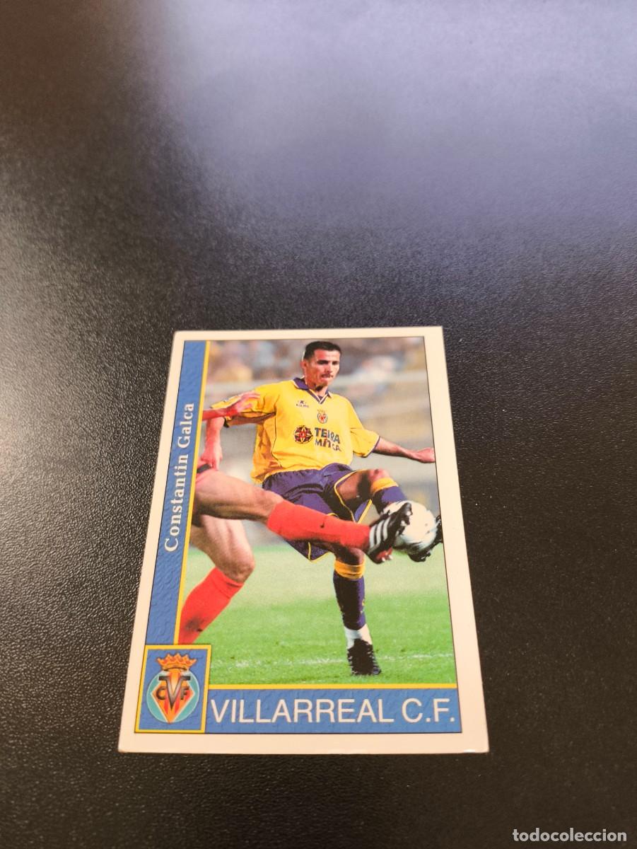 Cromos de F&uacute;tbol: 142 Galca VILLARREAL MUNDICROMO FICHAS LIGA 2001 2002 01 02 NO PANINI ESTE