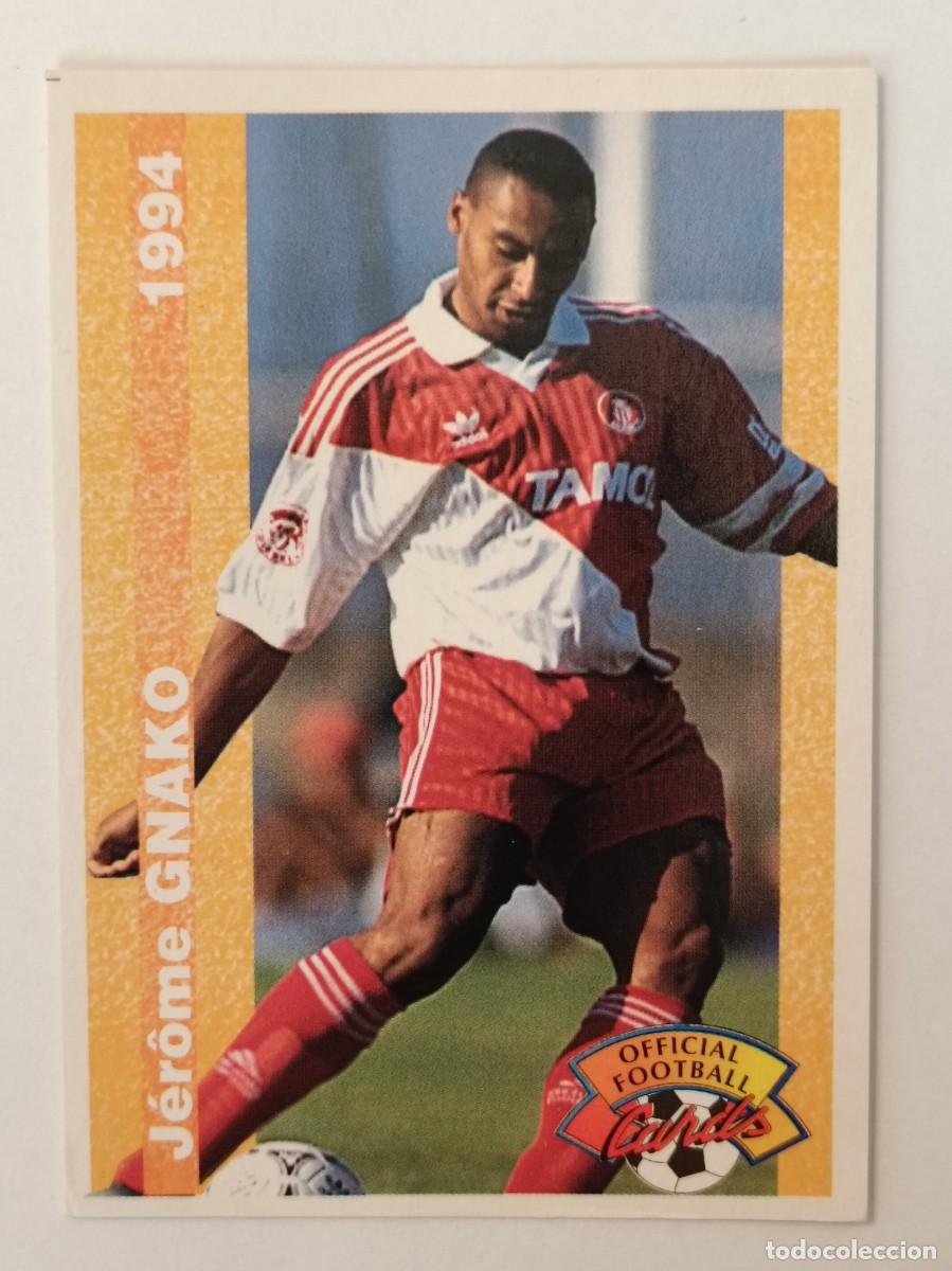 Cromos de F&uacute;tbol: #118 JEROME GNAKO (MONACO) FOOTBALL CARD 1993/1994 PANINI