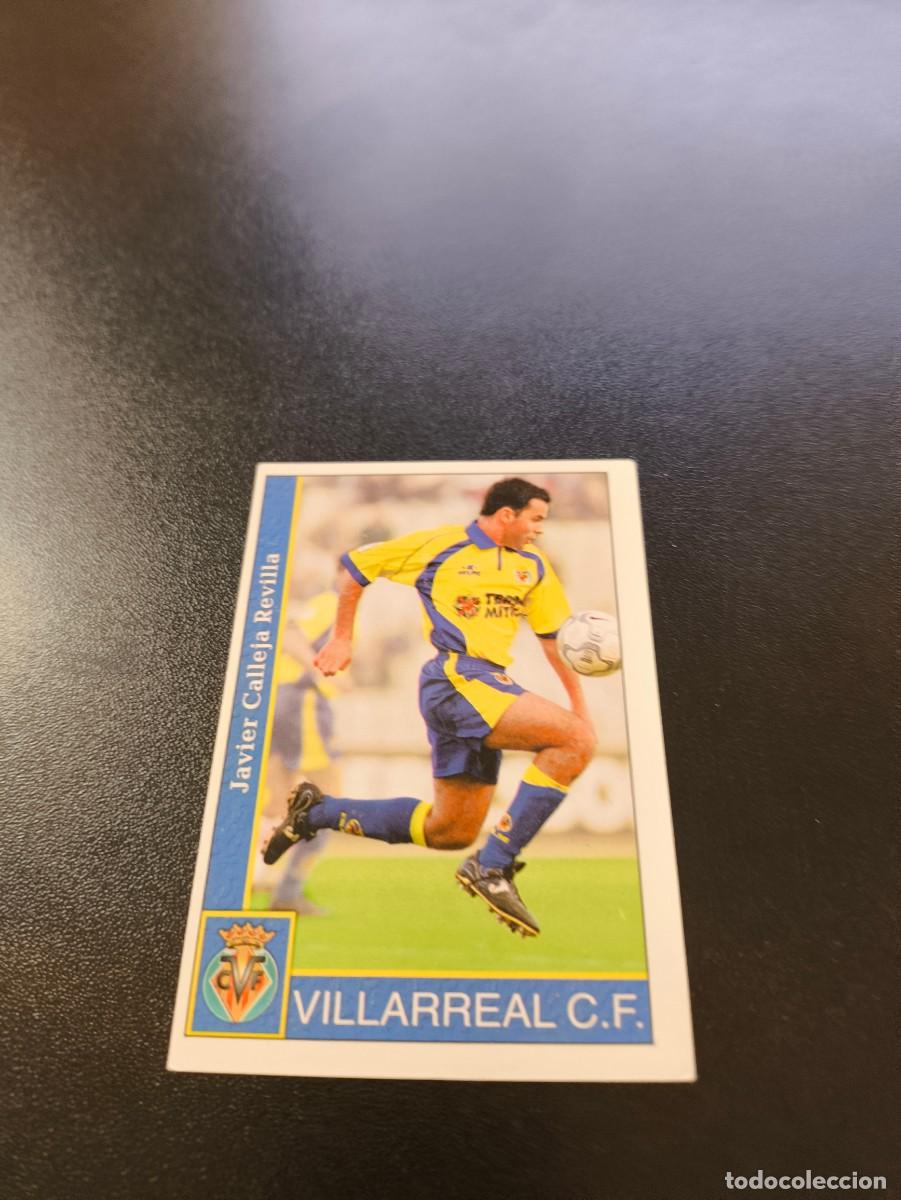 Cromos de F&uacute;tbol: 144 Calleja VILLARREAL MUNDICROMO FICHAS LIGA 2001 2002 01 02 NO PANINI ESTE
