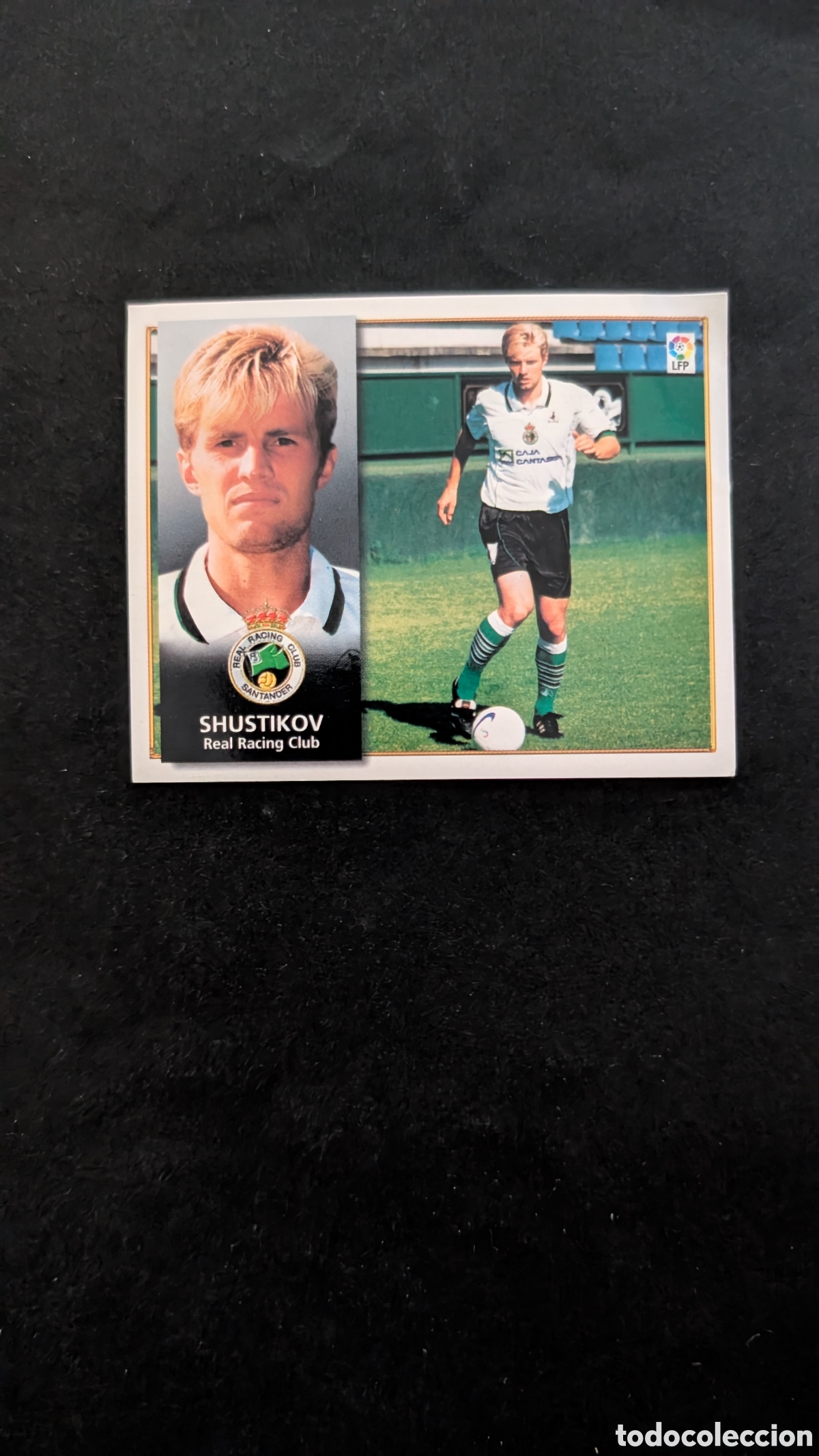 Cartes &agrave; collectionner de Football: SHUSTIKOV RACING SANTANDER COLOCA LIGA ESTE 1998/99 98 99 VENTANILLA