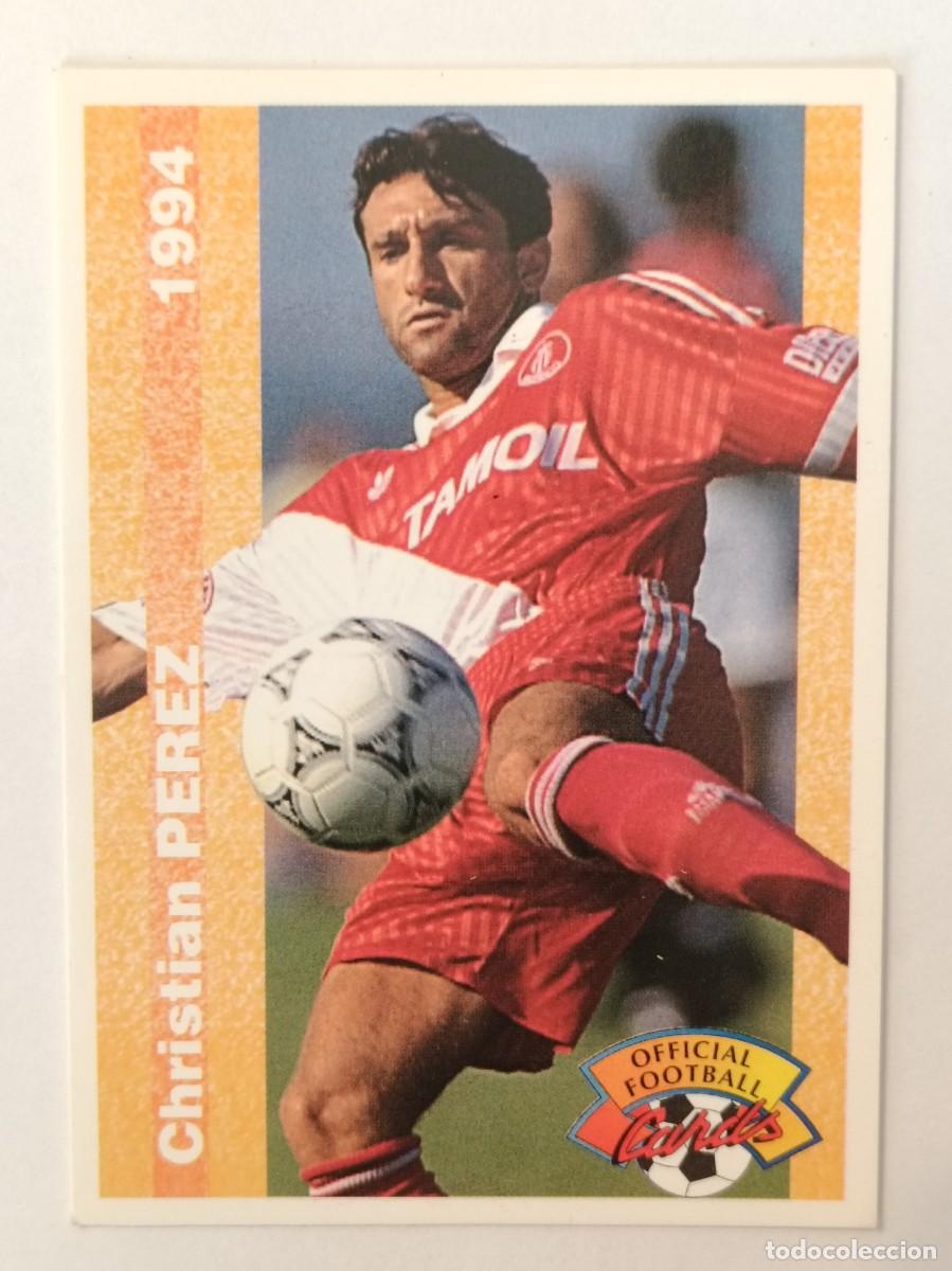 Cromos de F&uacute;tbol: #119 CHRISTIAN PEREZ (MONACO) FOOTBALL CARD 1993/1994 PANINI