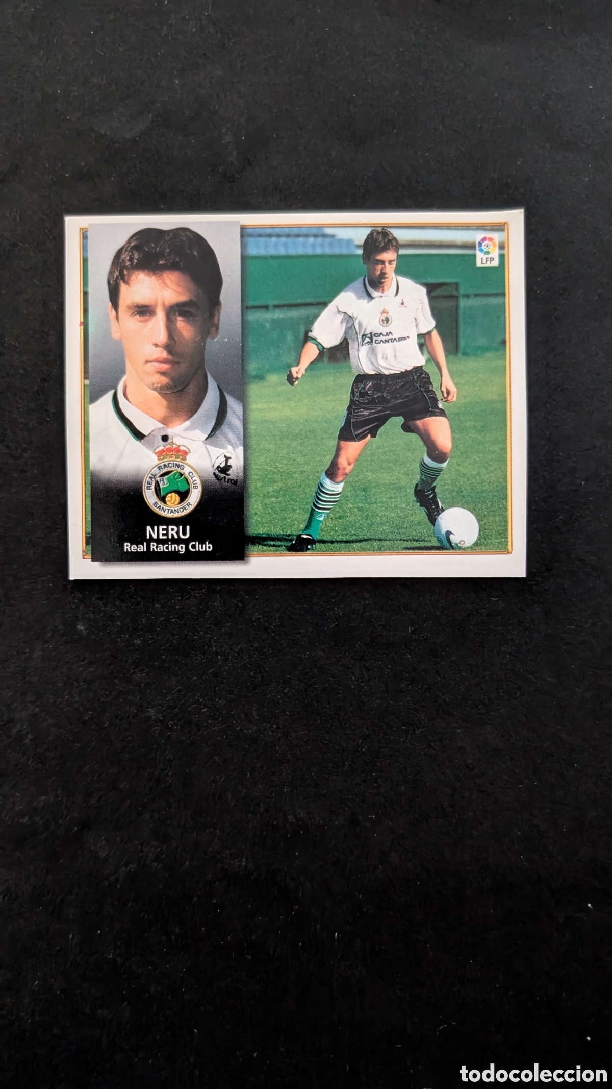 Cartes &agrave; collectionner de Football: NERU RACING SANTANDER COLOCA LIGA ESTE 1998/99 98 99 RECORTADO