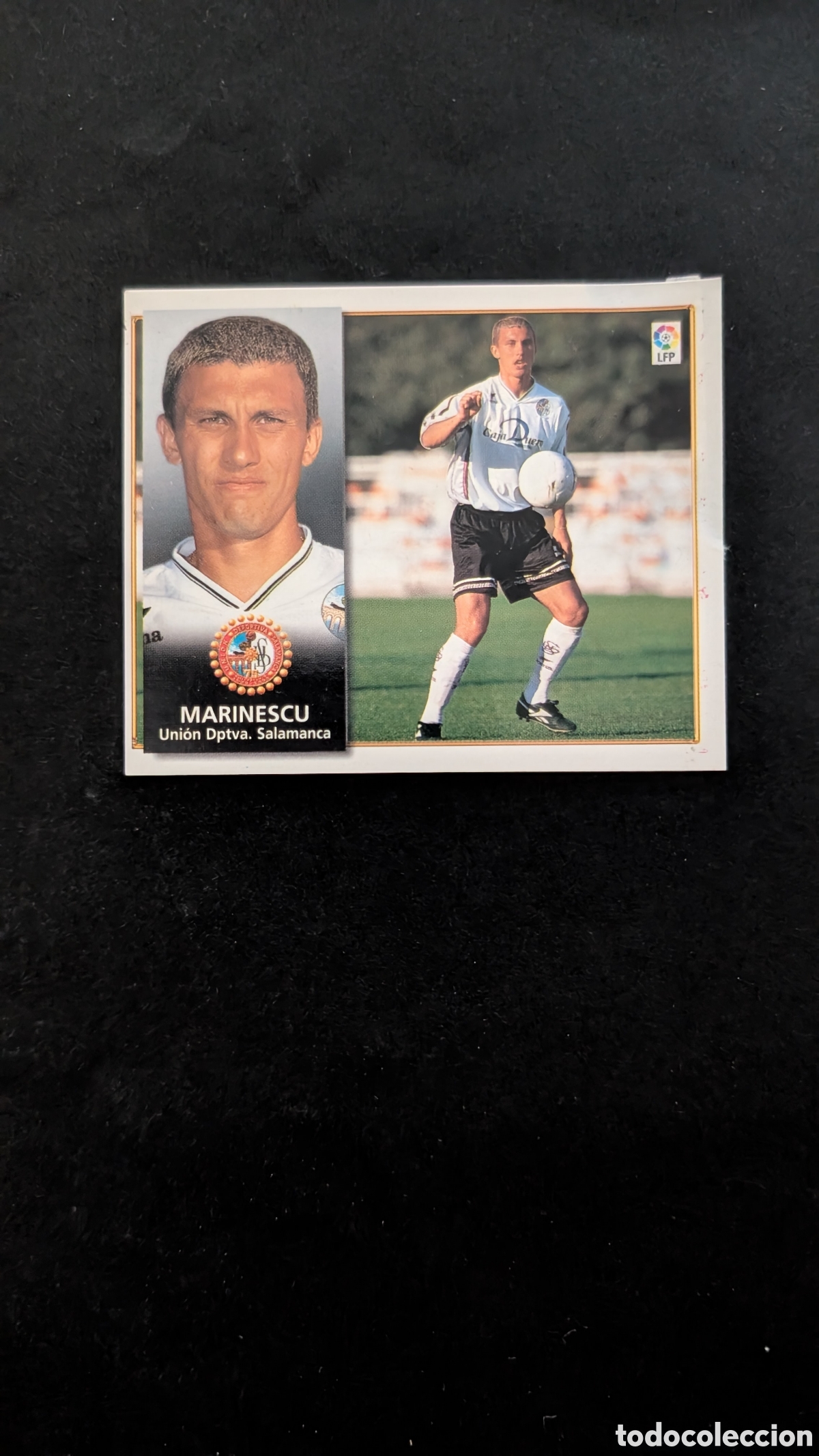 Cartes &agrave; collectionner de Football: MARINESCU SALAMANCA COLOCA LIGA ESTE 1998/99 98 99 VENTANILLA