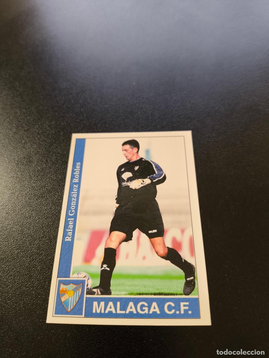 Cromos de F&uacute;tbol: 151 Rafa MALAGA MUNDICROMO FICHAS LIGA 2001 2002 01 02 NO PANINI ESTE