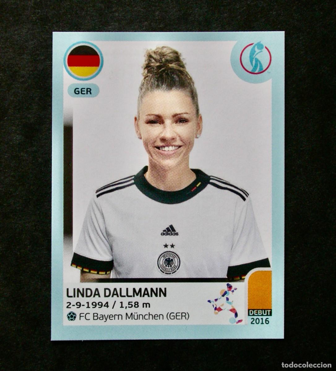 Cromos de F&uacute;tbol: 130 LINDA DALLMANN / GERMANY / UEFA EURO WOMEN'S 2022 / ENGLAND / PANINI