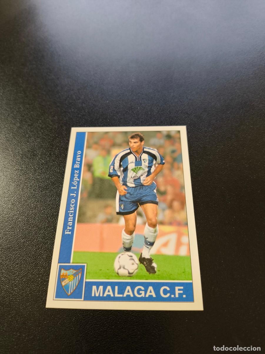 Cromos de F&uacute;tbol: 152 Bravo MALAGA MUNDICROMO FICHAS LIGA 2001 2002 01 02 NO PANINI ESTE