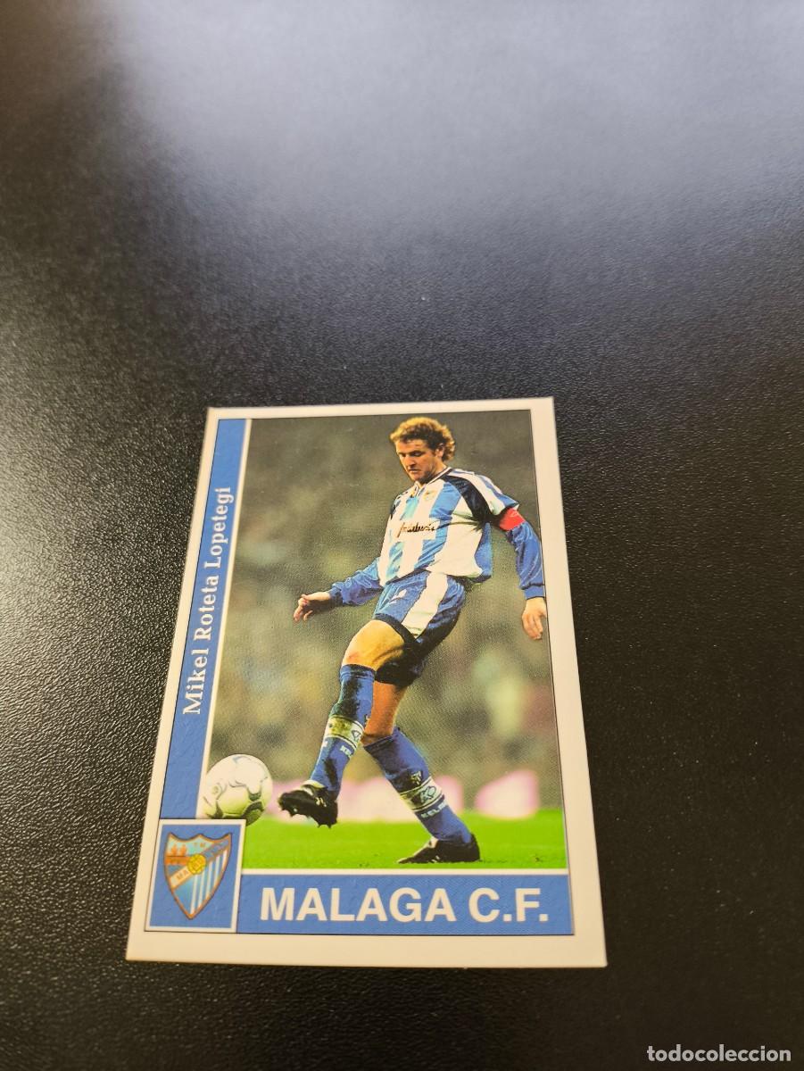 Cromos de F&uacute;tbol: 153 Roteta MALAGA MUNDICROMO FICHAS LIGA 2001 2002 01 02 NO PANINI ESTE