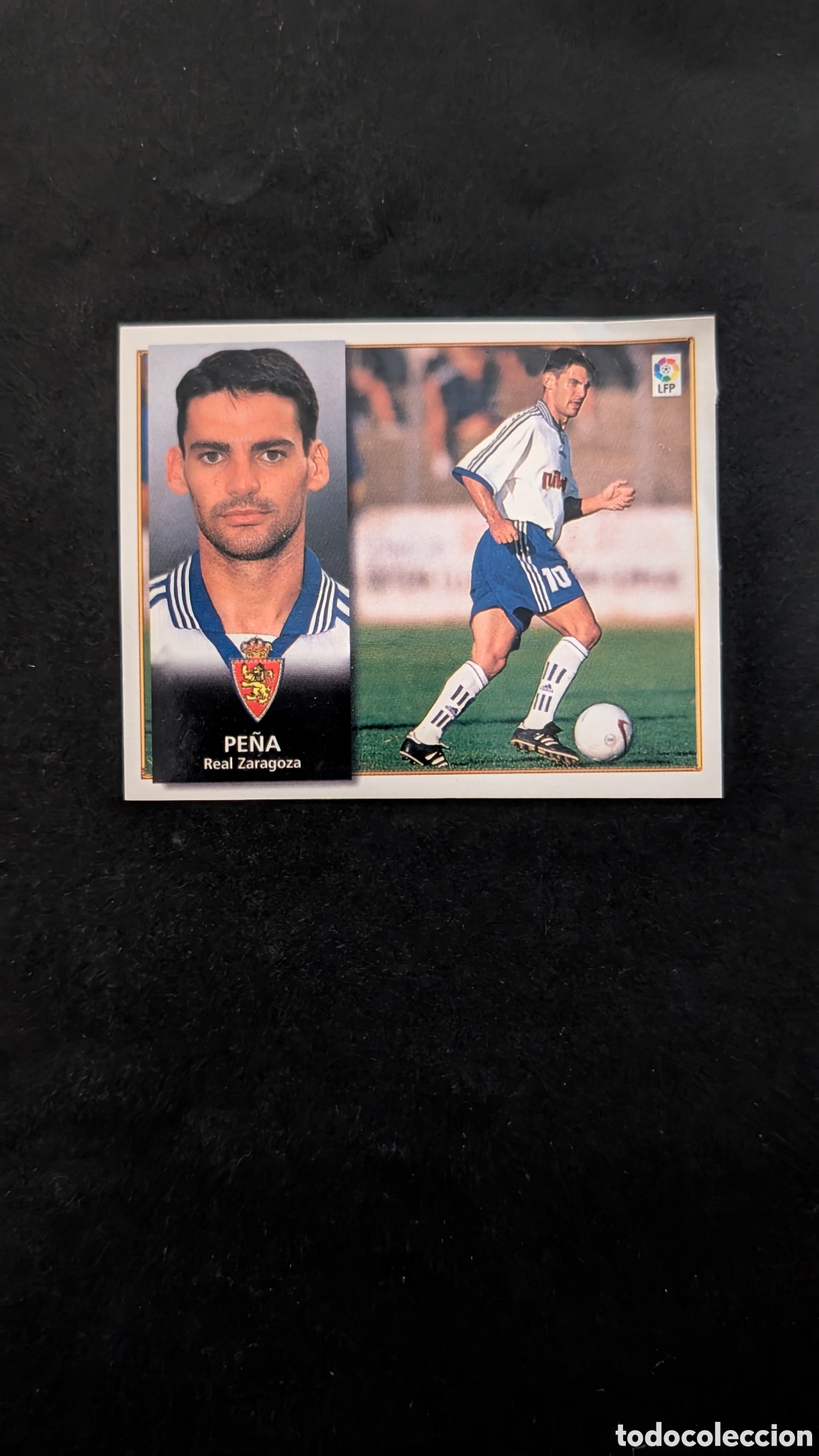 Cartes &agrave; collectionner de Football: PE&Ntilde;A ZARAGOZA COLOCA LIGA ESTE 1998/99 98 99 VENTANILLA