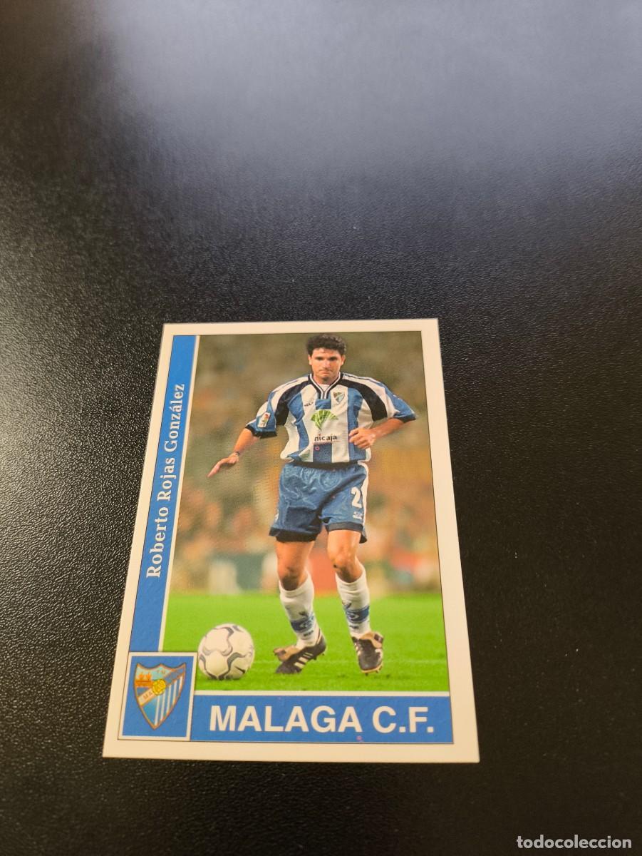 Cromos de F&uacute;tbol: 155 Rojas MALAGA MUNDICROMO FICHAS LIGA 2001 2002 01 02 NO PANINI ESTE