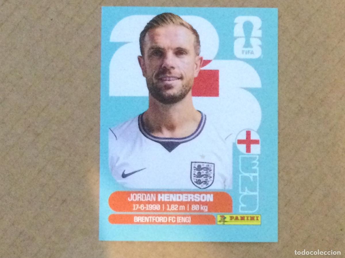 Cromos de F&uacute;tbol: Cromo panini mundial 2026 Inglaterra Eng9 Henderson