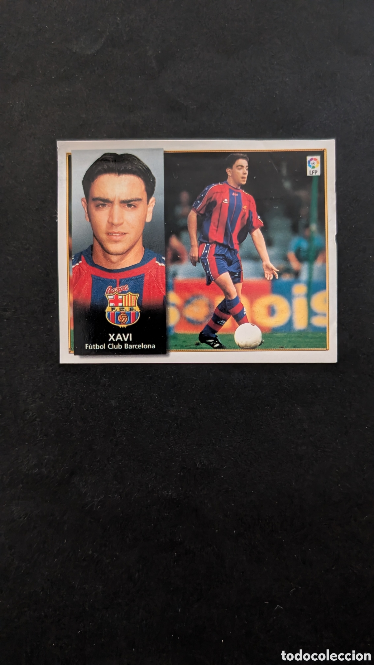 Cartes &agrave; collectionner de Football: XAVI BARCELONA ROOKIE LIGA ESTE 1998/99 98 99 VENTANILLA