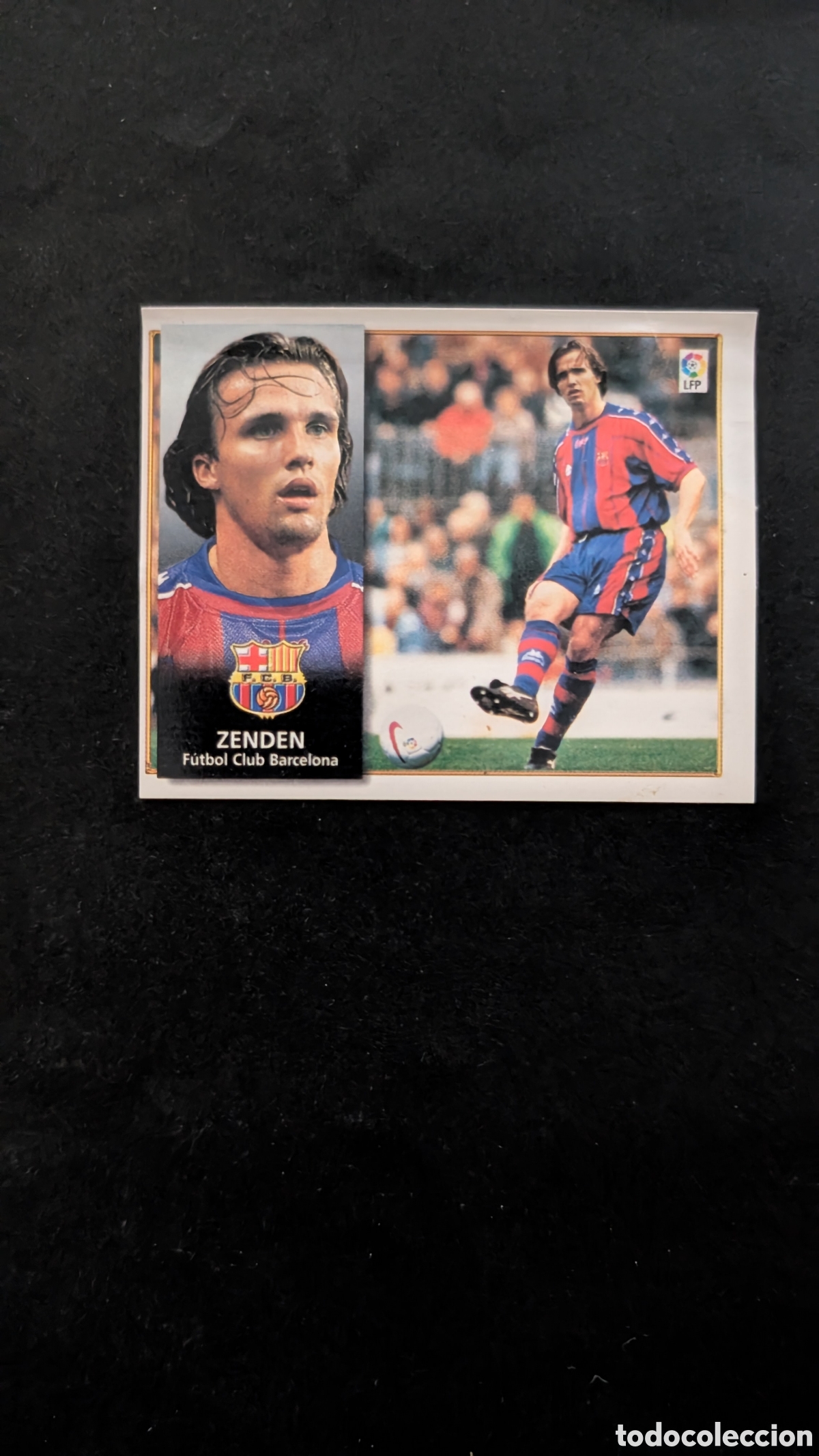Cartes &agrave; collectionner de Football: ZENDEN BARCELONA VERSION LIGA ESTE 1998/99 98 99 VENTANILLA