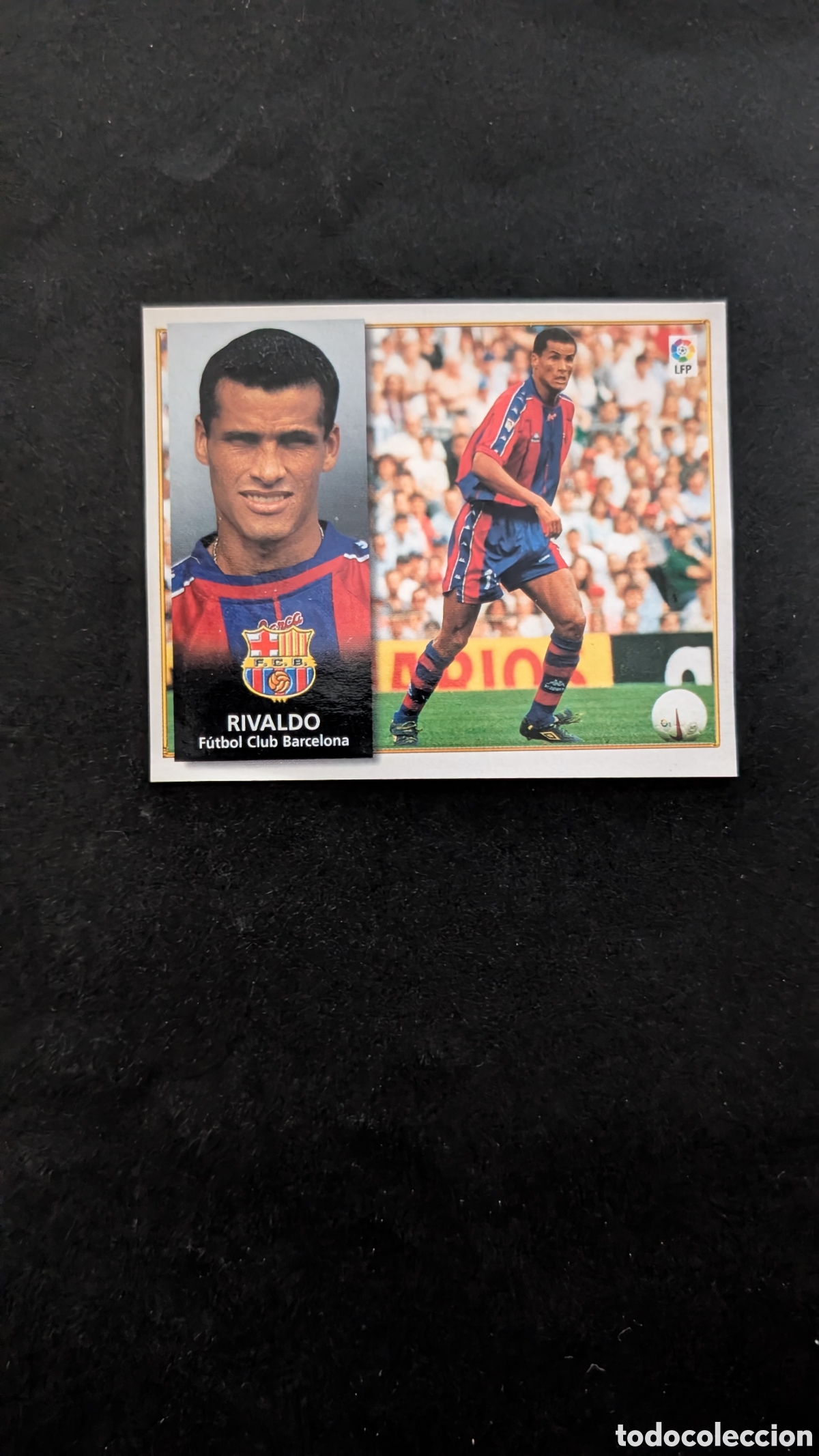 Cartes &agrave; collectionner de Football: RIVALDO BARCELONA LIGA ESTE 1998/99 98 99 RECORTADO