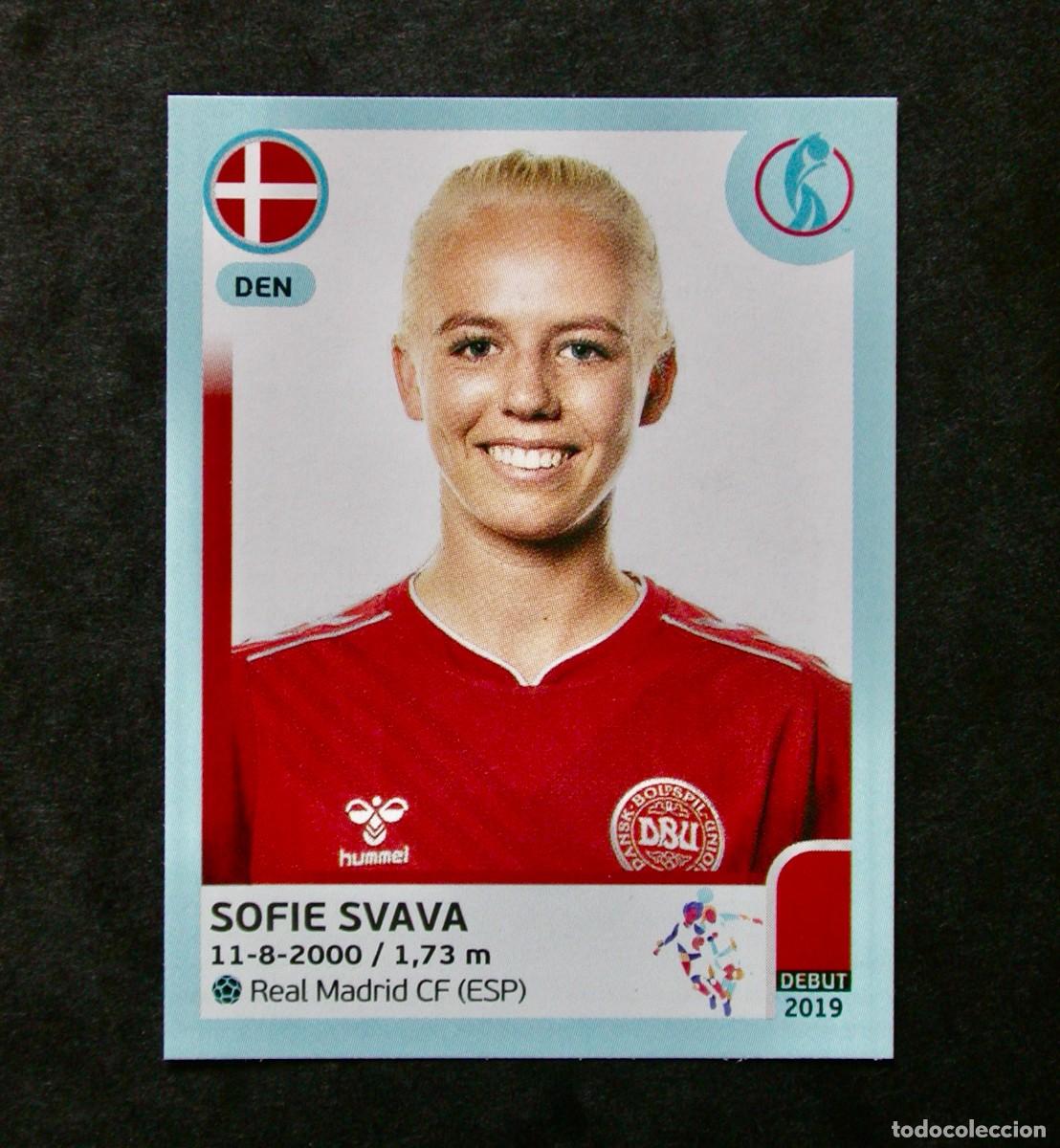 Cromos de F&uacute;tbol: 142 SOFIE SVAVA / DENMARK / UEFA EURO WOMEN'S 2022 / ENGLAND / PANINI
