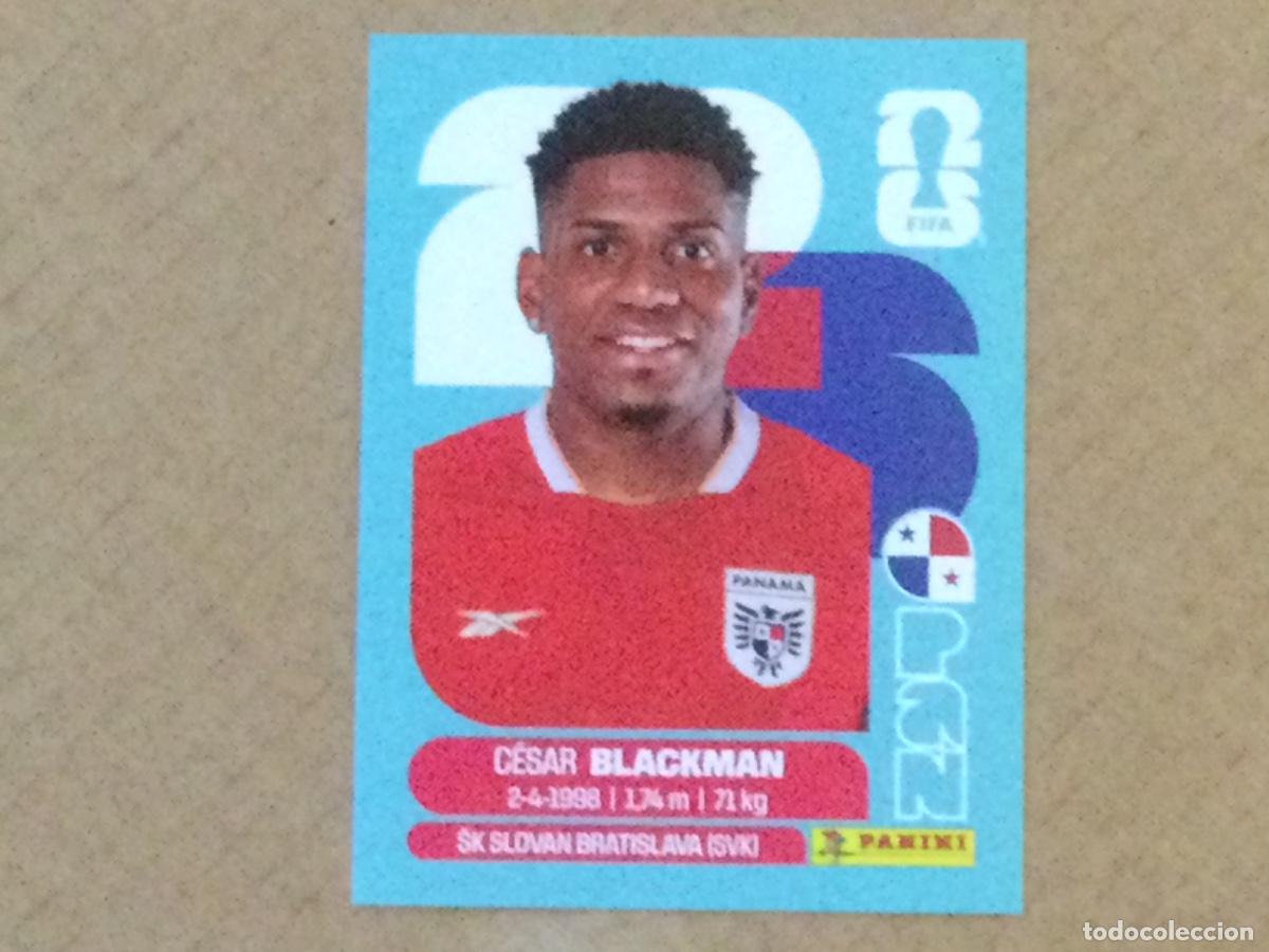 Cromos de F&uacute;tbol: Cromo panini mundial 2026 Panama Pan9 Blackman
