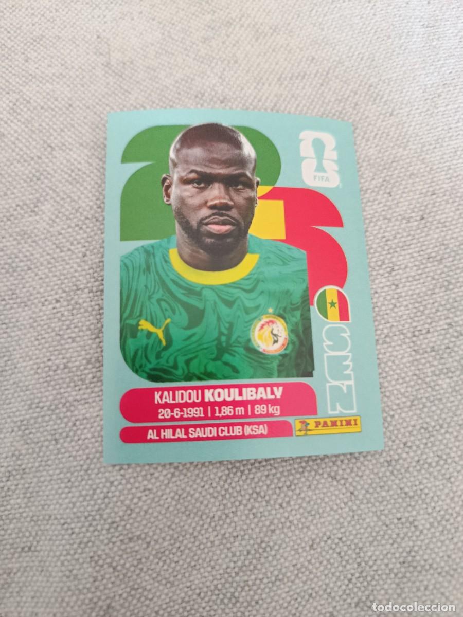 Cromos de F&uacute;tbol: Panini Mundial 2026 Estados Unidos-Mexico. 8- Koulibaly. Senegal. Nunca pegado.