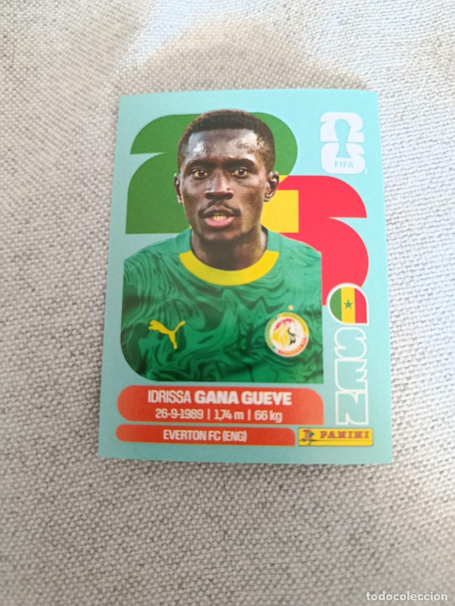 Cromos de F&uacute;tbol: Panini Mundial 2026 Estados Unidos-Mexico. 9- Gana Gueye. Senegal. Nunca pegado.