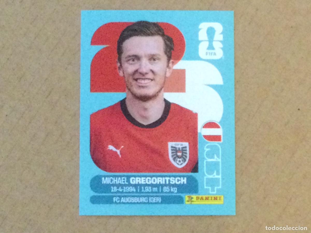 Cromos de F&uacute;tbol: Cromo panini mundial 2026 Austria Aut19 Gregoritsch