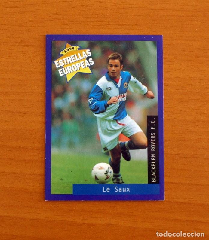 Cromos de F&uacute;tbol: Blackburn Rovers F.C. - N&ordm; 37 Graeme Le Saux - Estrellas Europea Panini A&ntilde;o 1996