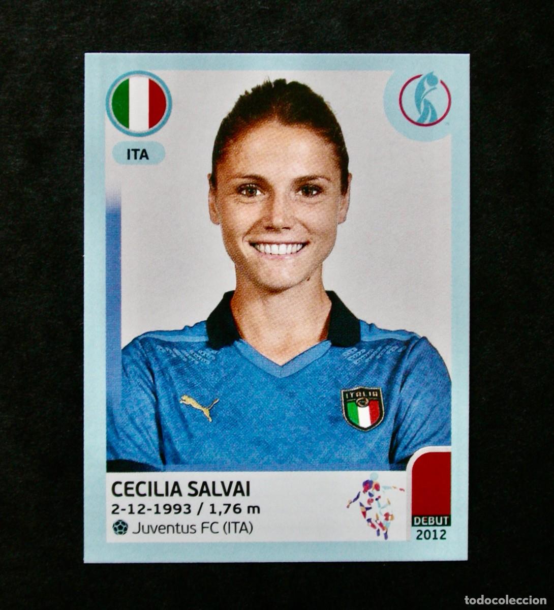 Cromos de F&uacute;tbol: 312 CECILIA SALVAI / ITALY / UEFA EURO WOMEN'S 2022 / ENGLAND / PANINI