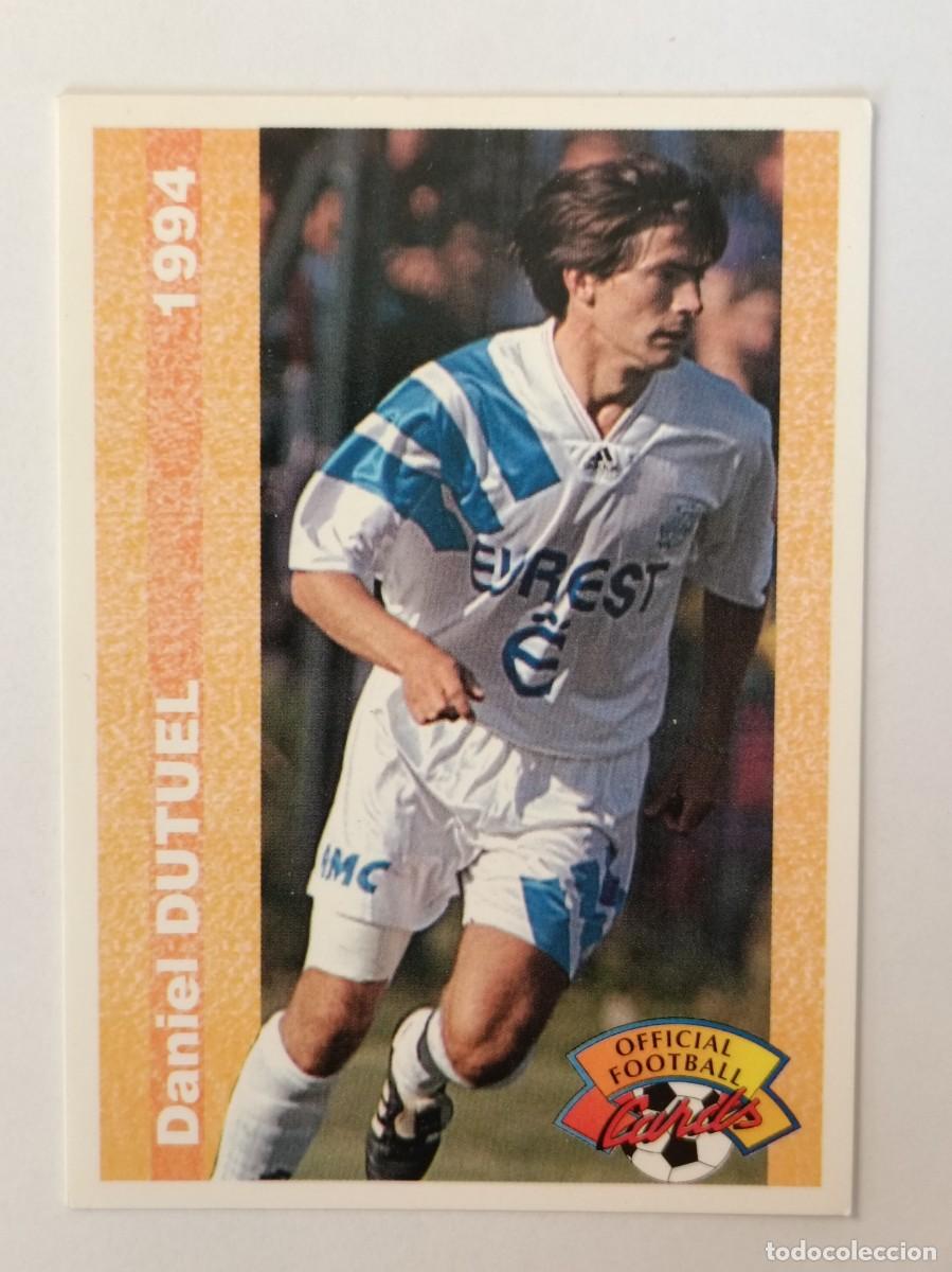 Cromos de F&uacute;tbol: #125 DANIEL DUTUEL (OLYMPIQUE MARSELLA) FOOTBALL CARD 1993/1994 PANINI