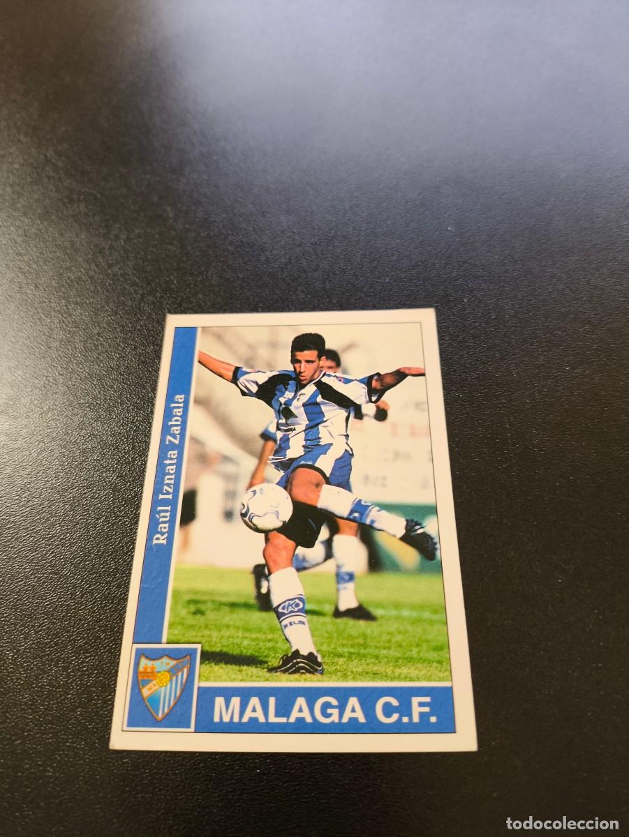 Cromos de F&uacute;tbol: 160 Iznata MALAGA MUNDICROMO FICHAS LIGA 2001 2002 01 02 NO PANINI ESTE