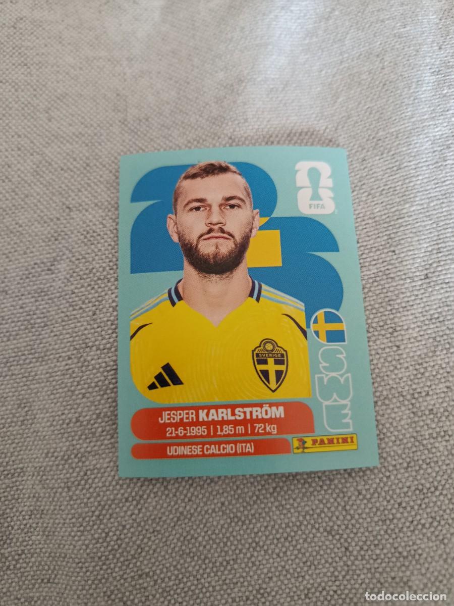 Cromos de F&uacute;tbol: Panini Mundial 2026 Estados Unidos-Mexico. 10- Kalstr&ouml;m. Suecia. Nunca pegado.