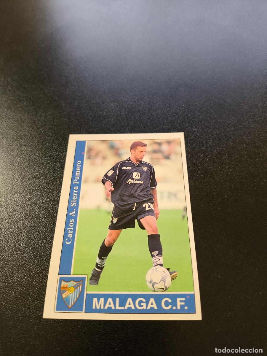 Cromos de F&uacute;tbol: 162 Sandro MALAGA MUNDICROMO FICHAS LIGA 2001 2002 01 02 NO PANINI ESTE