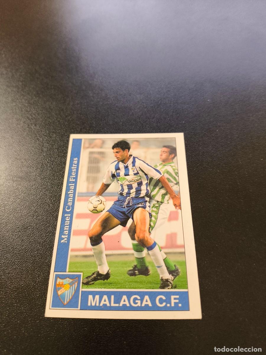 Cromos de F&uacute;tbol: 163 Canabal ALTA MALAGA MUNDICROMO FICHAS LIGA 2001 2002 01 02 NO PANINI ESTE