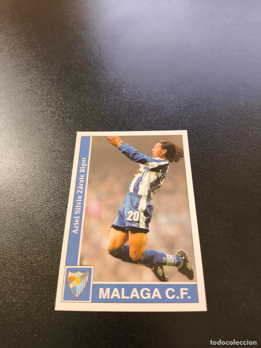 Cromos de F&uacute;tbol: 165 Zarate MALAGA MUNDICROMO FICHAS LIGA 2001 2002 01 02 NO PANINI ESTE