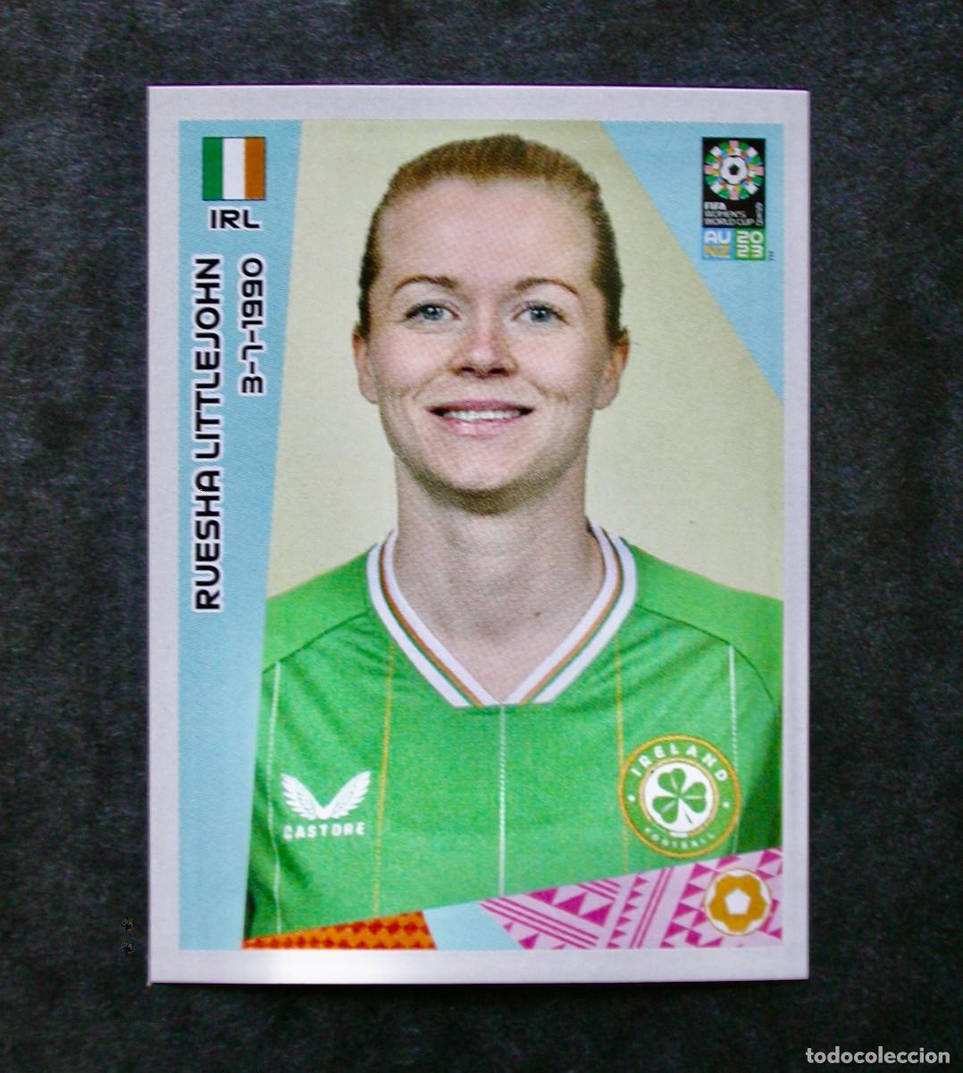 Cromos de F&uacute;tbol: 101 RUESHA LITTLEJOHN / IRLANDA /FIFA WOMEN'S WORLD CUP 2023 /AUSTRALIA-NEW ZEALAND /PANINI-STICKERS