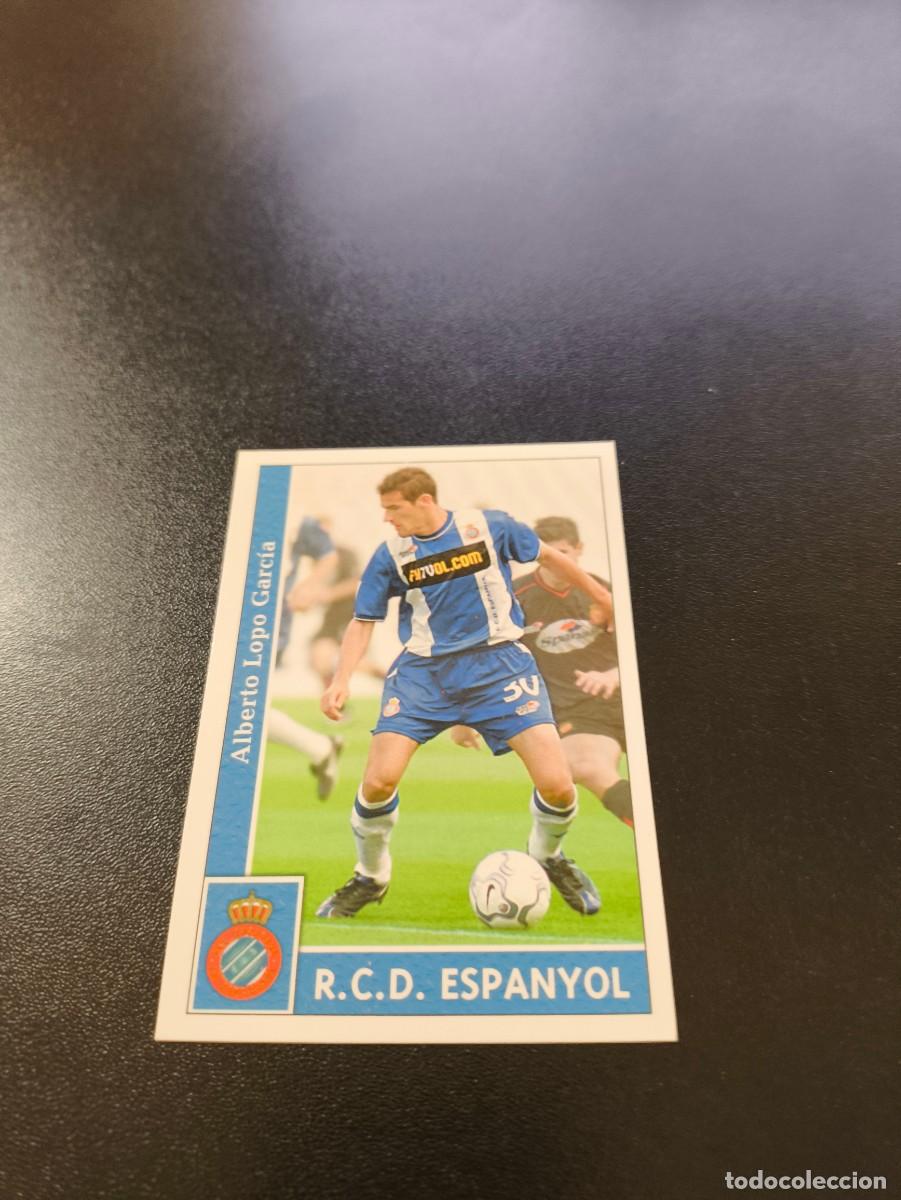 Cromos de F&uacute;tbol: 175 Lopo ESPANYOL MUNDICROMO FICHAS LIGA 2001 2002 01 02 NO PANINI ESTE