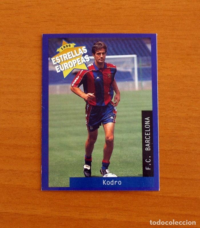 Cromos de F&uacute;tbol: F.C. Barcelona - N&ordm; 47 Meho Kodro - Estrellas Europea Panini A&ntilde;o 1996
