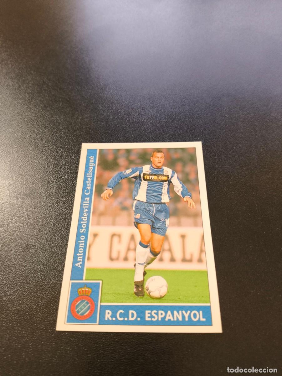 Cromos de F&uacute;tbol: 176 Soldevilla ESPANYOL MUNDICROMO FICHAS LIGA 2001 2002 01 02 NO PANINI ESTE