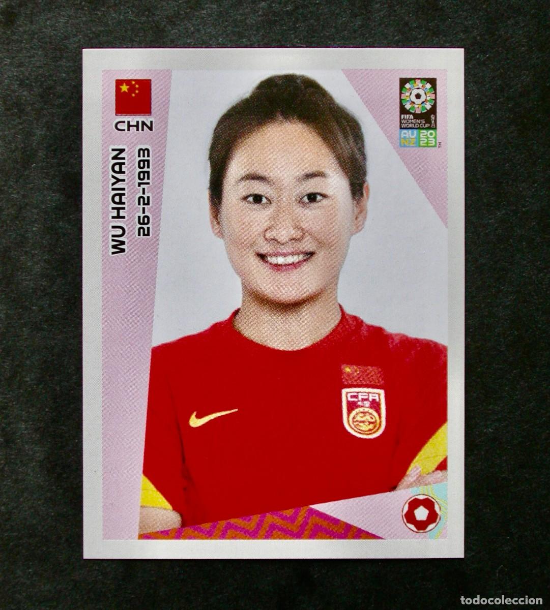 Cromos de F&uacute;tbol: 268 WU HAIYAN / CHINA / FIFA WOMEN'S WORLD CUP 2023 / AUSTRALIA-NEW ZEALAND / PANINI-STICKERS