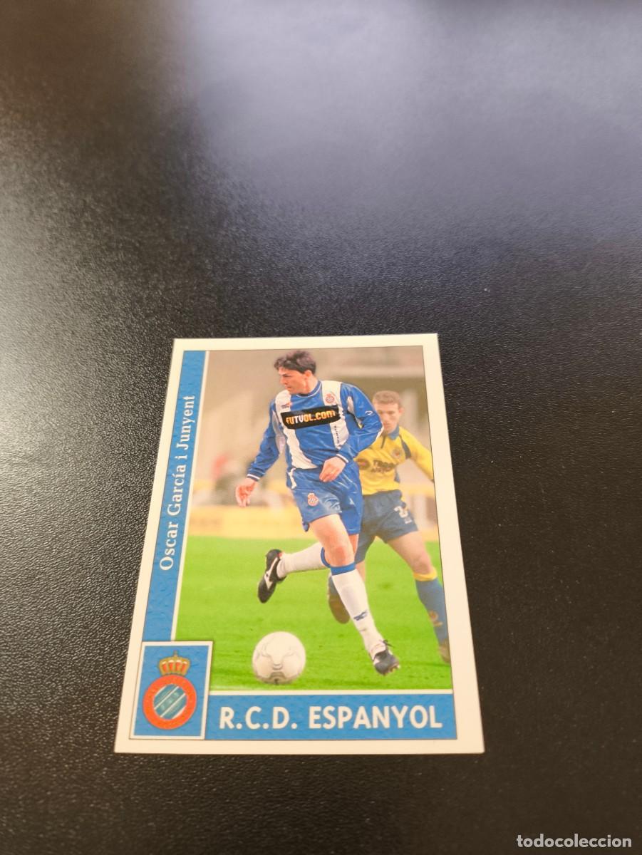 Cromos de F&uacute;tbol: 185 Oscar ESPANYOL MUNDICROMO FICHAS LIGA 2001 2002 01 02 NO PANINI ESTE