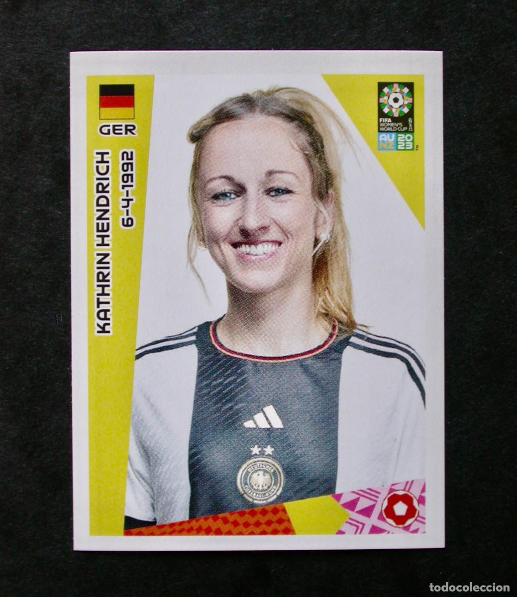 Cromos de F&uacute;tbol: 515 KATHRIN HENDRICH / ALEMANIA / FIFA WOMEN'S WORLD CUP 2023 / AUSTRALIA-NEW ZEALAND / PANINI