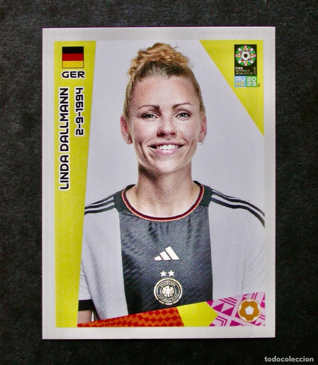 Cromos de F&uacute;tbol: 522 LINDA DALLMANN / ALEMANIA / FIFA WOMEN'S WORLD CUP 2023 / AUSTRALIA-NEW ZEALAND / PANINI