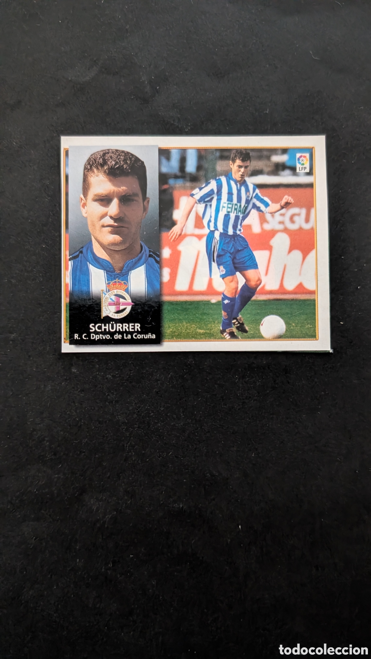 Cromos de Futebol: SCHURRER DEPORTIVO FICHAJE 19 LIGA ESTE 1998/99 98 99 RECORTADO
