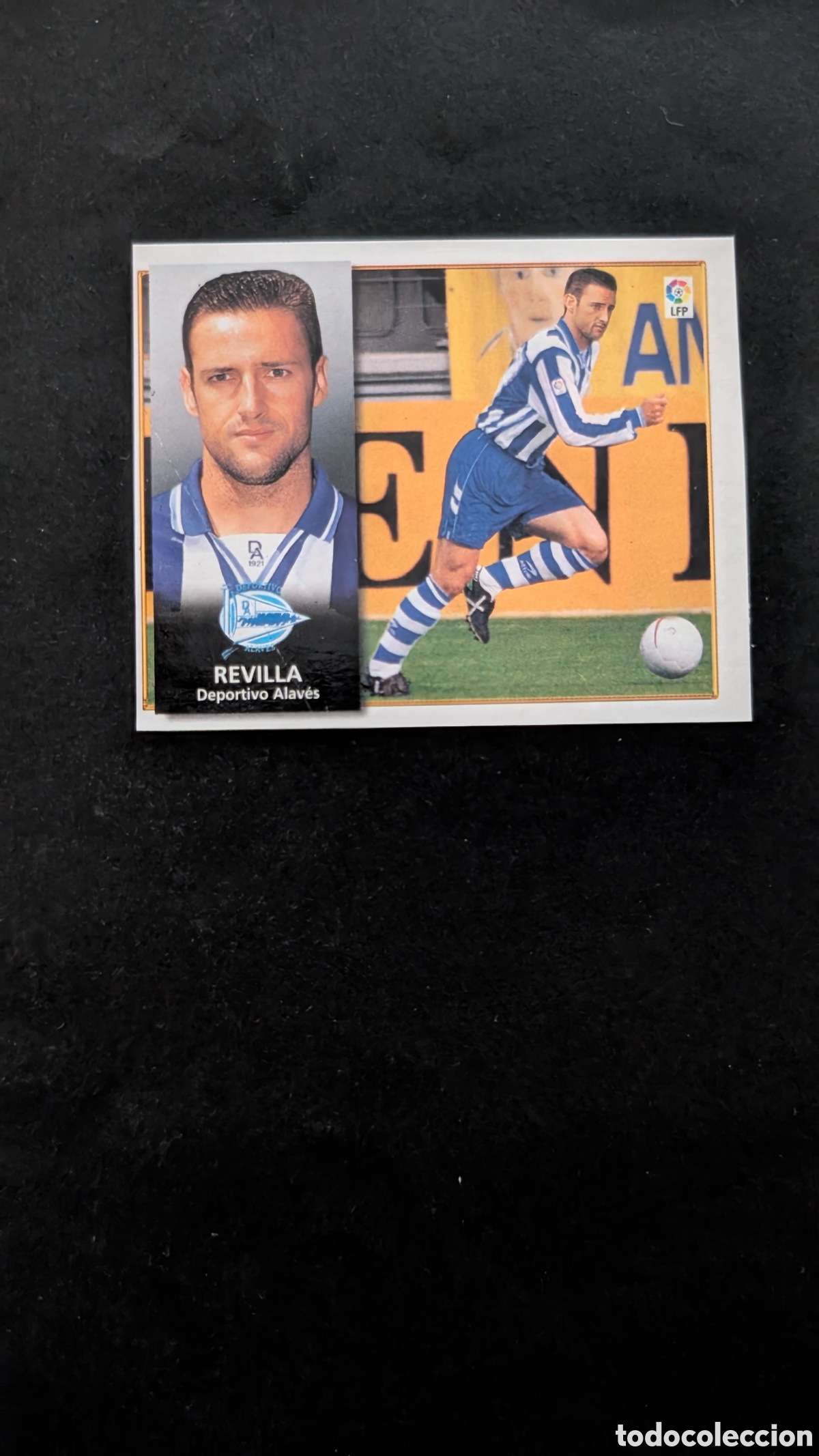 Figurine di Calcio: REVILLA ALAVES FICHAJE 20 LIGA ESTE 1998/99 98 99 RECORTADO