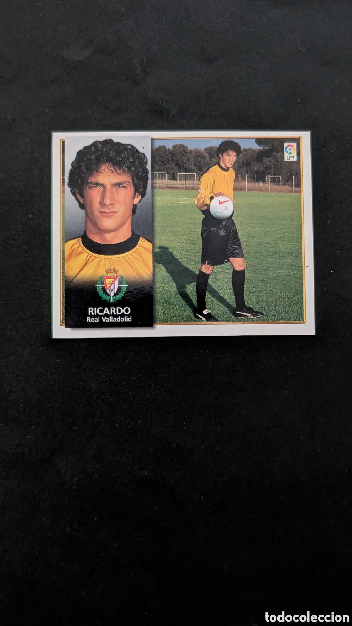 Figurine di Calcio: RICARDO VALLADOLID FICHAJE 21 LIGA ESTE 1998/99 98 99 RECORTADO