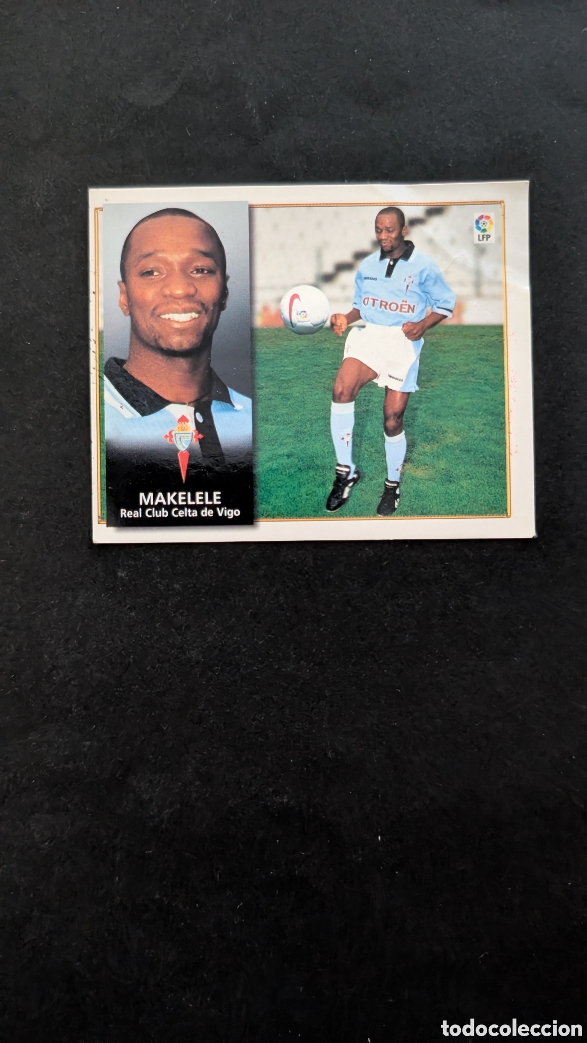 Fu&szlig;ball-Sticker: MAKELELE CELTA COLOCA LIGA ESTE 1998/99 98 99 VENTANILLA
