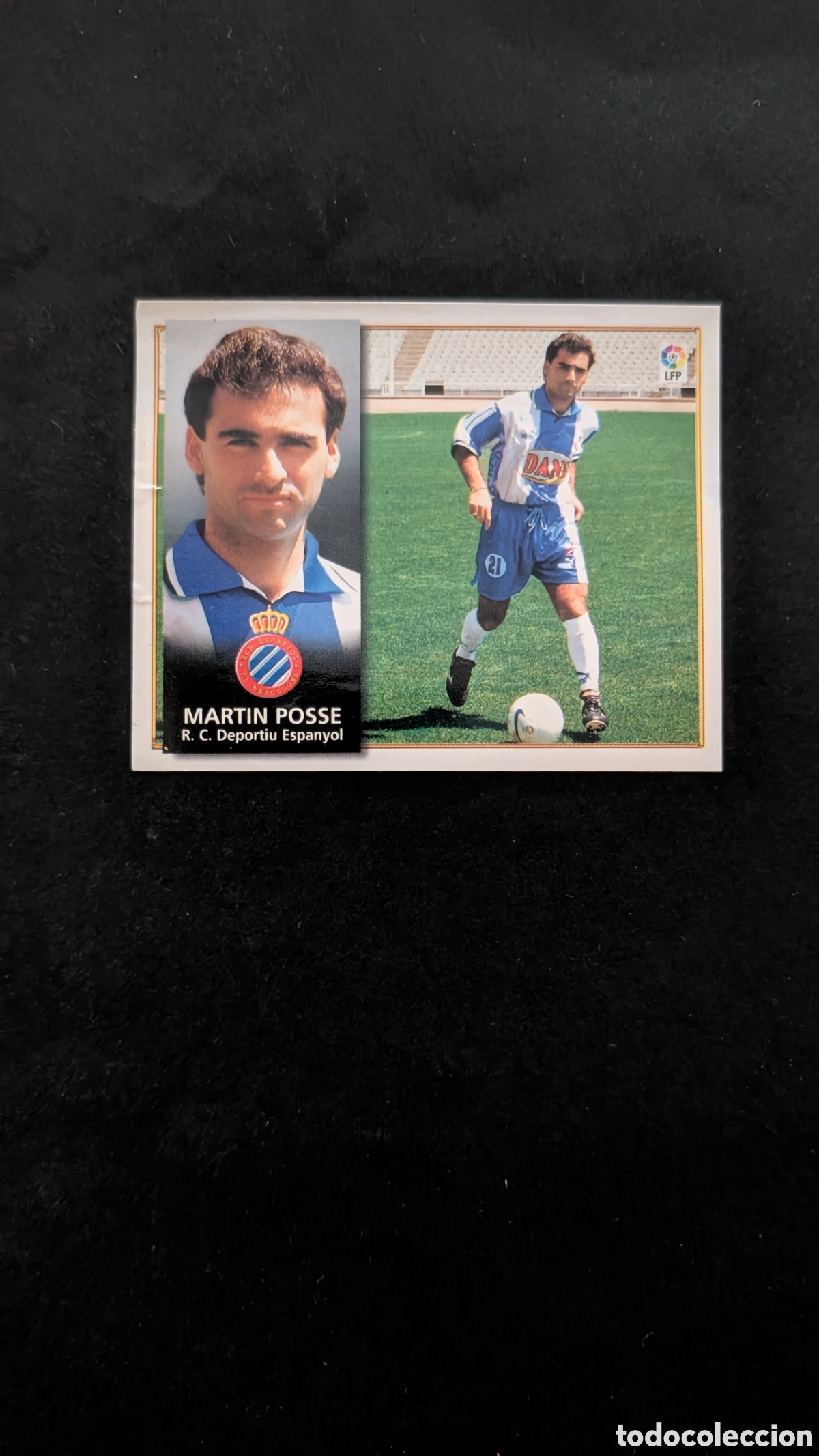 Fu&szlig;ball-Sticker: MARTIN POSSE ESPANYOL COLOCA LIGA ESTE 1998/99 98 99 VENTANILLA