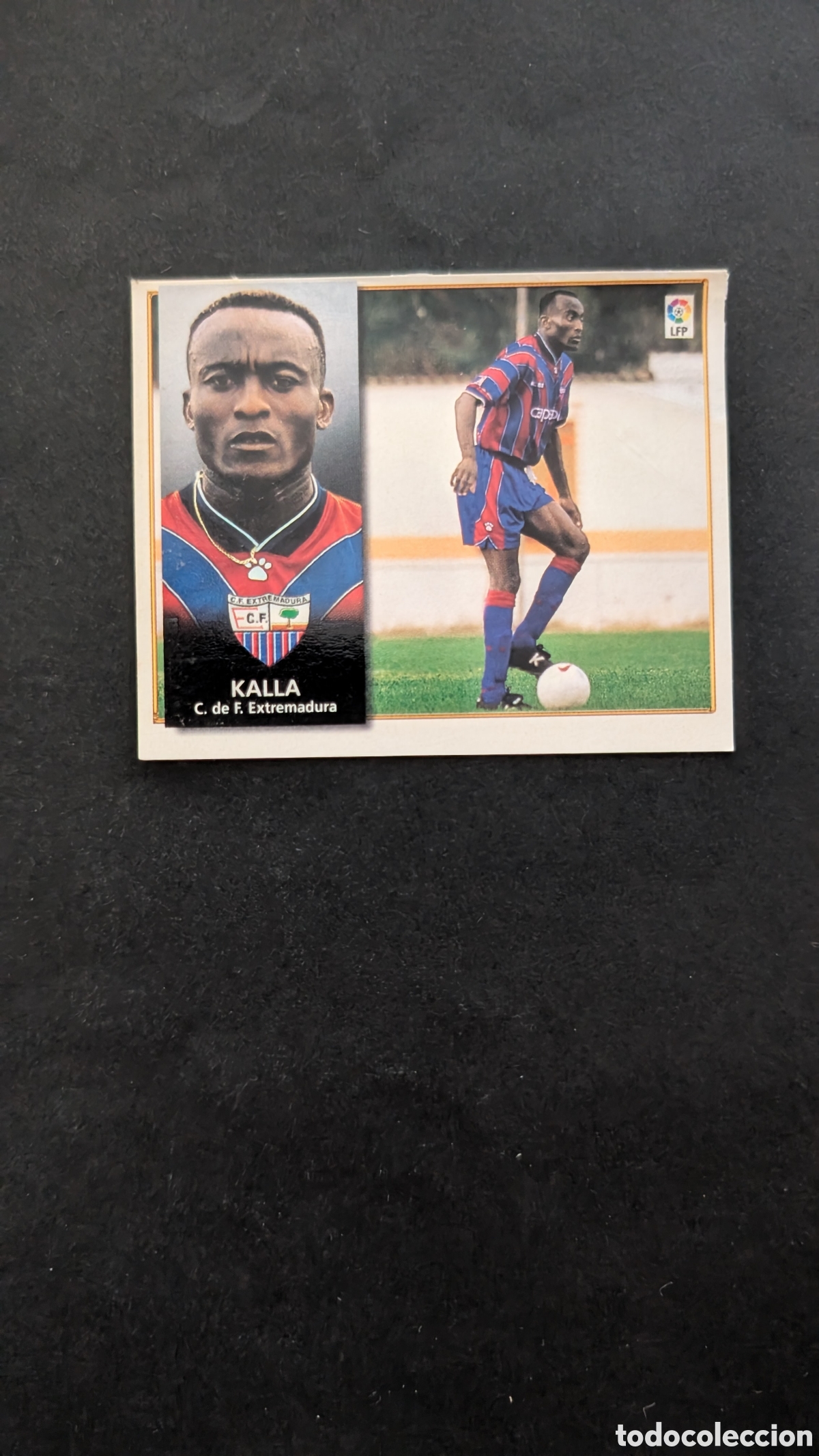Fu&szlig;ball-Sticker: KALLA EXTREMADURA COLOCA LIGA ESTE 1998/99 98 99 VENTANILLA